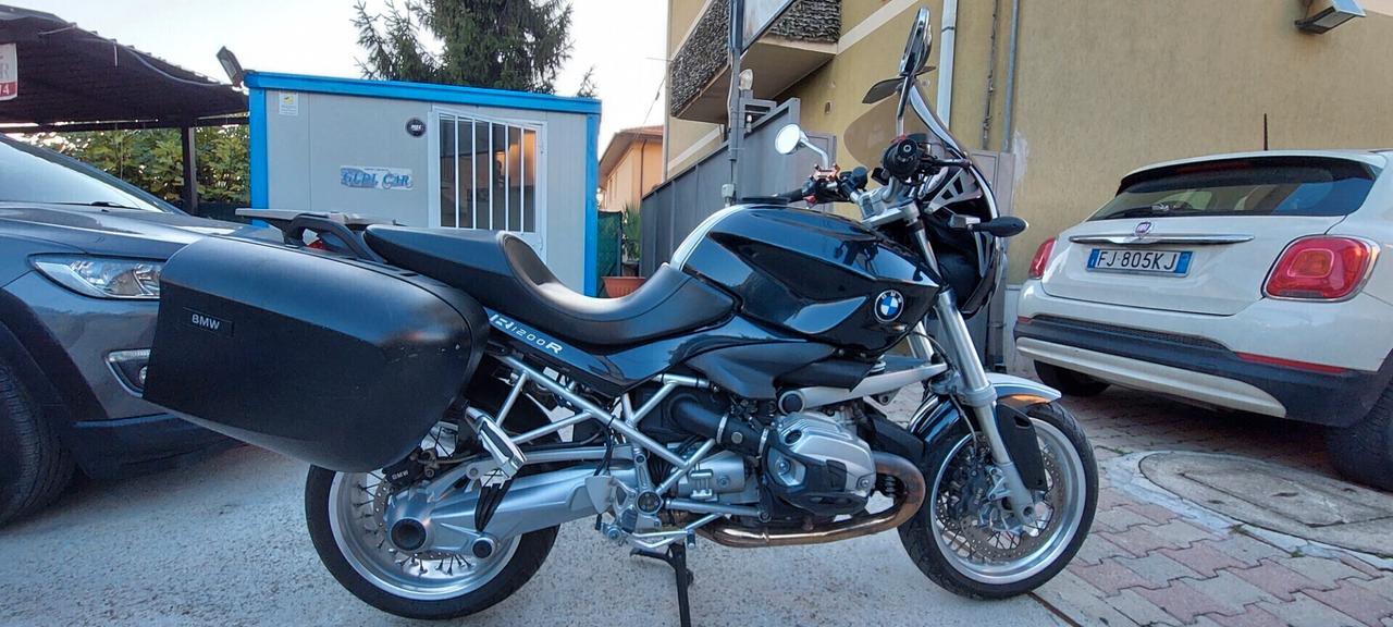 BMW R 1200 SOSPENSIONI REGOLABILI 2 VALIGIE DISTRIBUZIONE FATTA IMPECCABILE