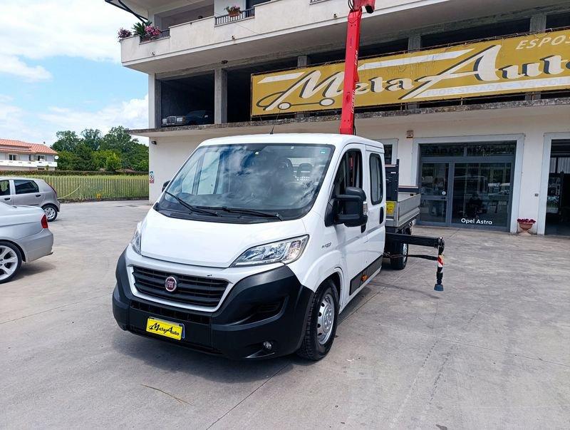 FIAT Ducato 2.3 MJT 130CV MAXI DOPIA CABINA CON GRU