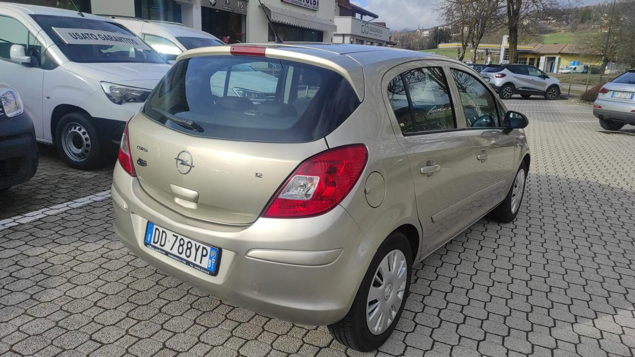 OPEL CORSA 1.2 BENZINA 80CV 5 PORTE OK NEOPATENTATI