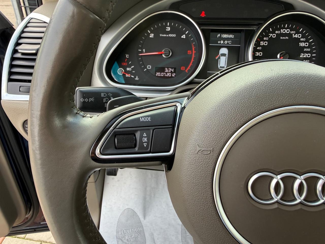 Audi Q7 3.0 V6 TDI 245 CV QUATTR0 7 POSTI