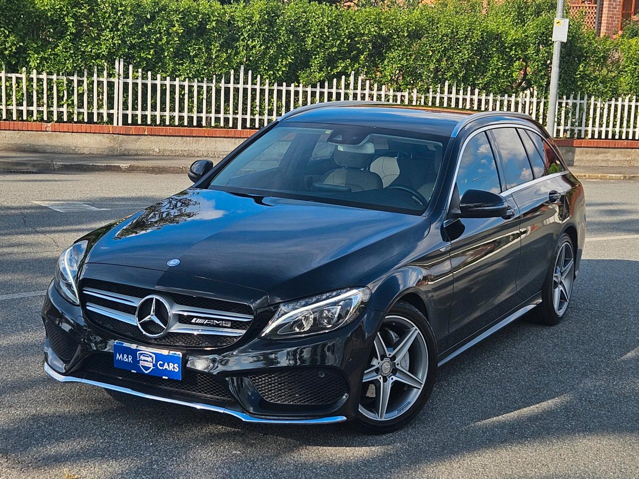 Mercedes-benz C 220d. Auto PAK AMG EURO6B AUTOMATICO