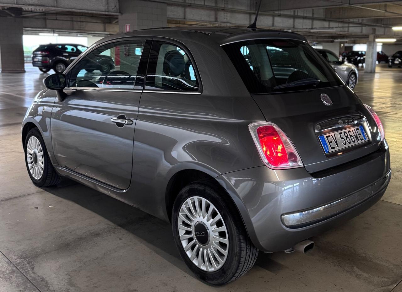 Fiat 500 Lounge–Km Certificati–Euro6B