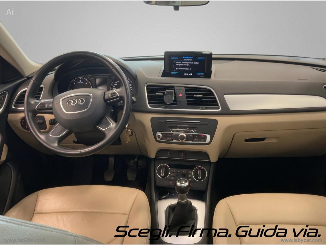 AUDI Q3 2.0 TDI 120CV Business|TETTO|PELLE|MANUALE