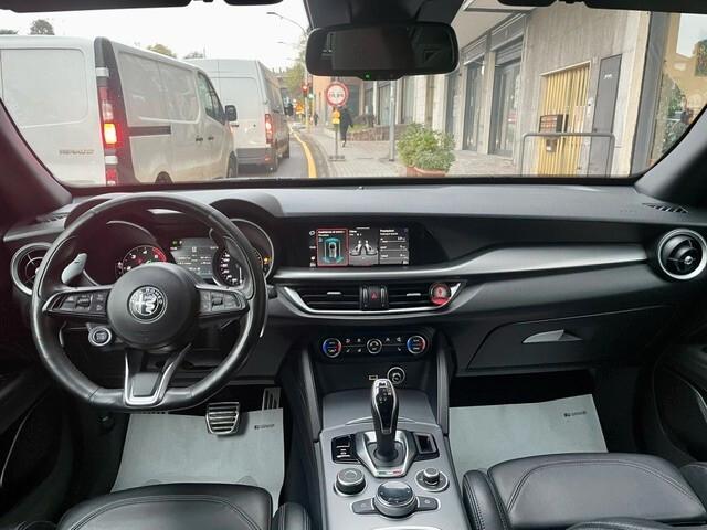 Alfa Romeo Stelvio 2.2 Turbodiesel 210 CV AT8 Q4 Veloce, UFF., UNICOP., IVA ESPOSTA, TAGLIANDATA