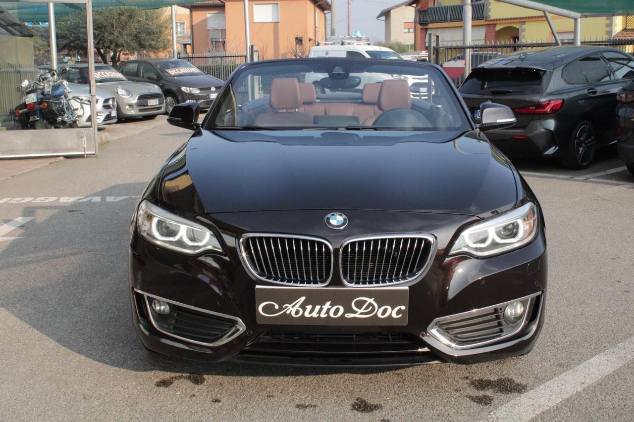 Bmw 220 d Cabrio Luxury STEPTRONIC PRONTA CONSEGNA