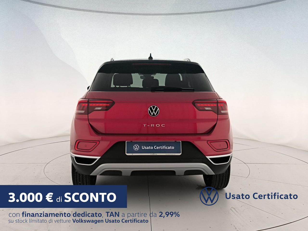 Volkswagen T-Roc 2.0 tdi style 115cv