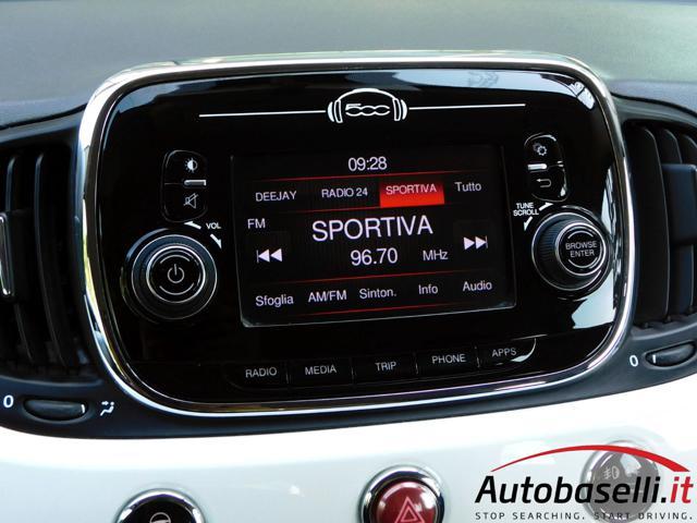 FIAT 500C CABRIO 1.2 DUALOGIC LOUNGE, AUTOMATICO ROBOTIZZATO