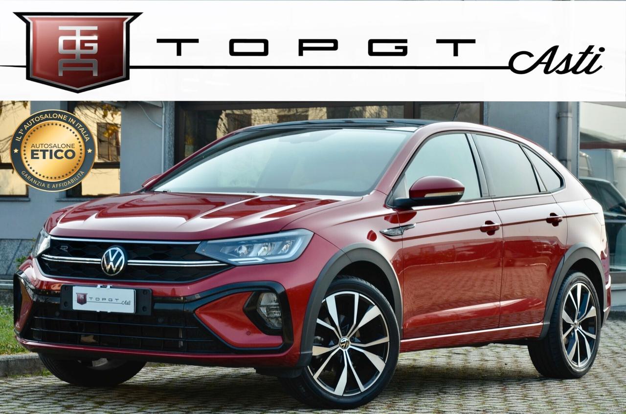 VOLKSWAGEN TAIGO 1.0 TSI R-LINE 110cv, UNICOPROPRIETARIO, SERVICE UFF VW, TETTO, APPLE ANDROID, 18", EURO 6D, PERMUTE
