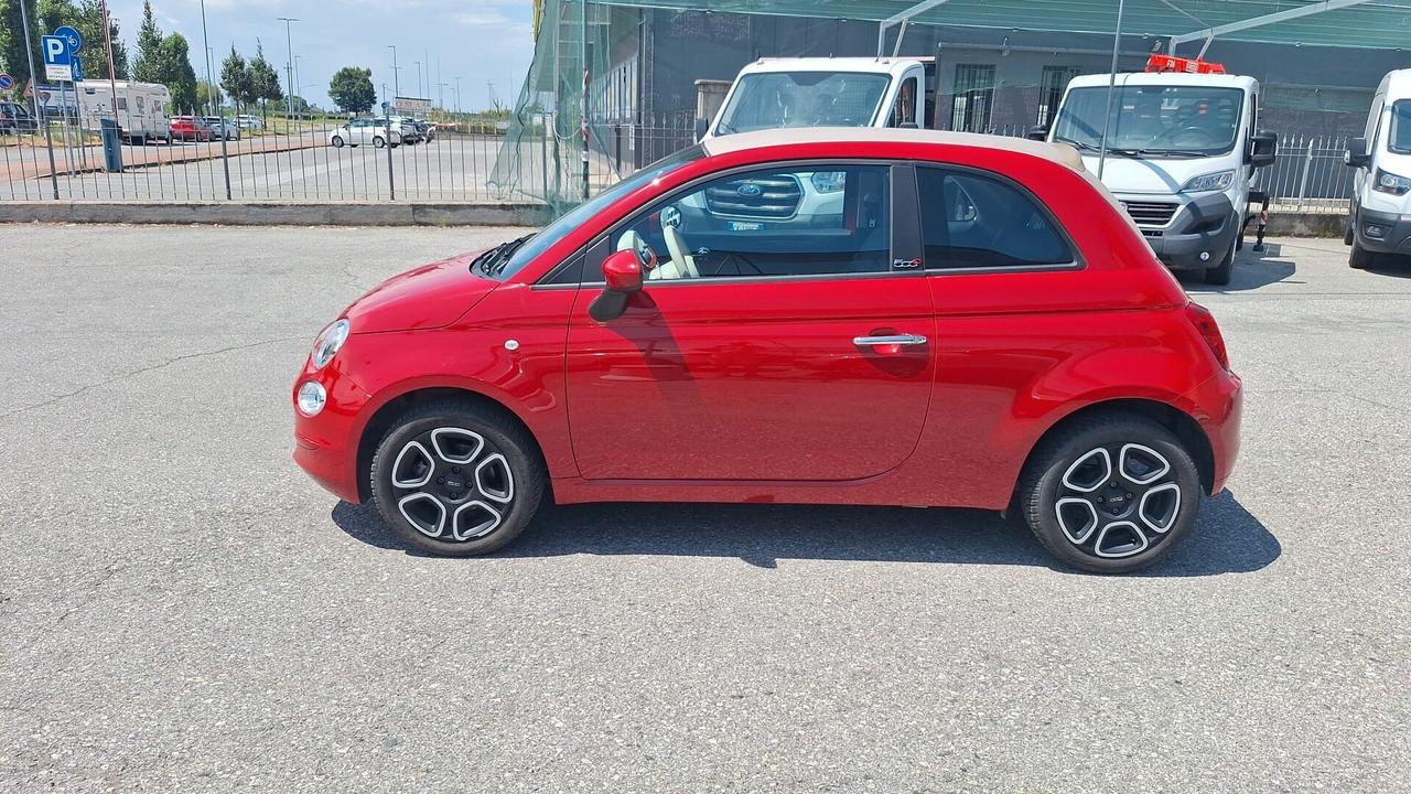 Fiat 500 C 1.0 Hybrid Red SOLI 32.000 KM!!!