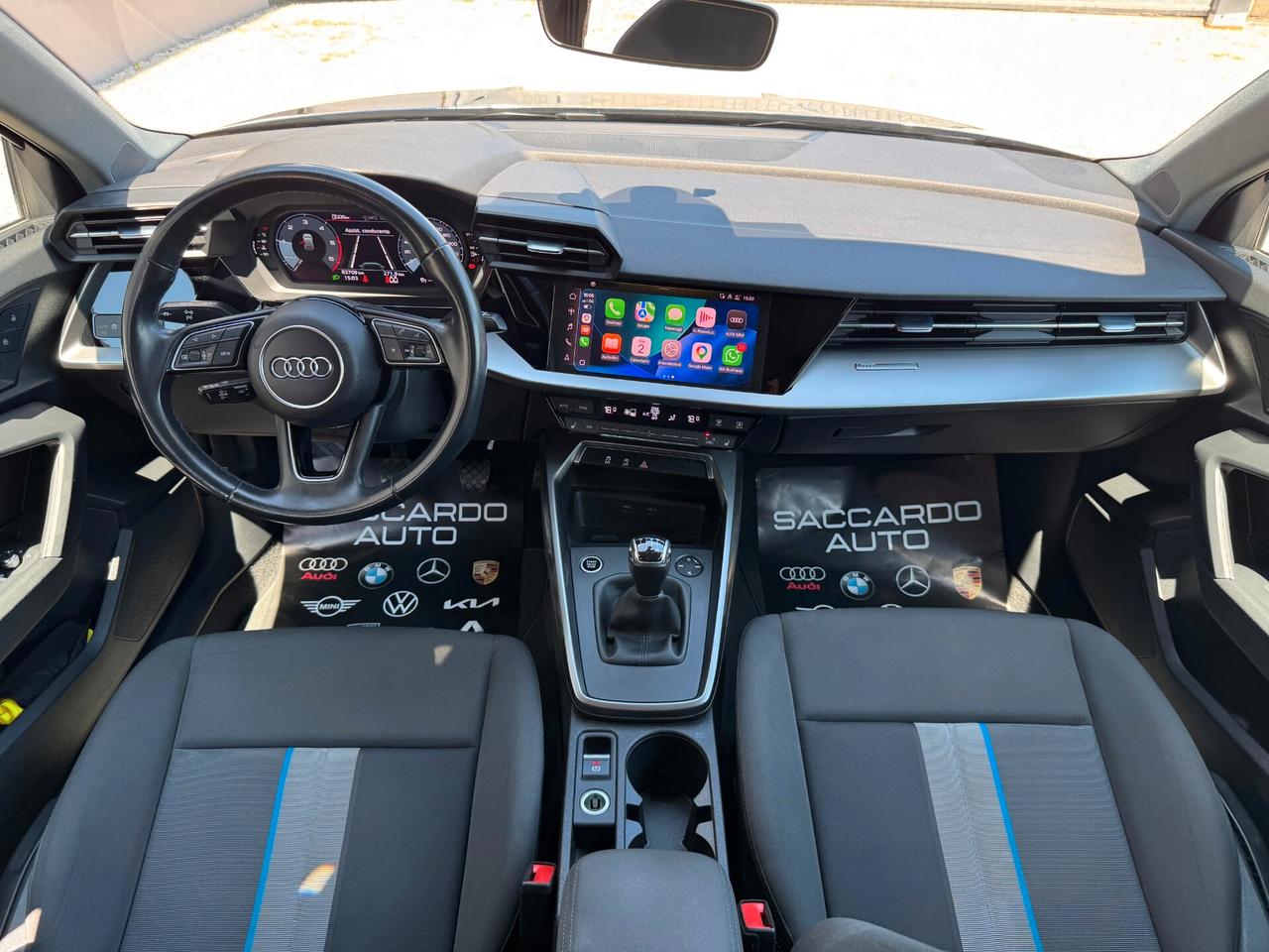 Audi A3 Sportback 30 TDI S line edition 116cv | PREZZO REALE