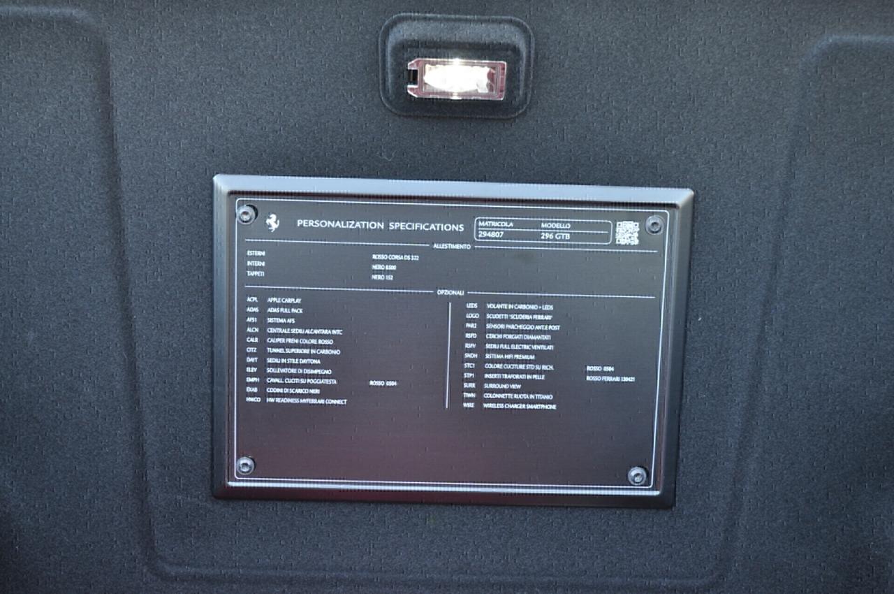 Ferrari 296 GTB Pronta Consegna