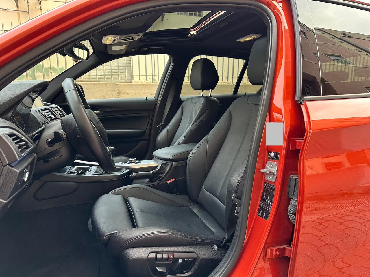 Bmw 135 M135i 3.0 turbo Manuale - Valencia orange -Tetto