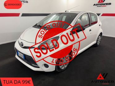 Toyota Aygo 1.0 12V VVT-i 5 porte Lounge Connect