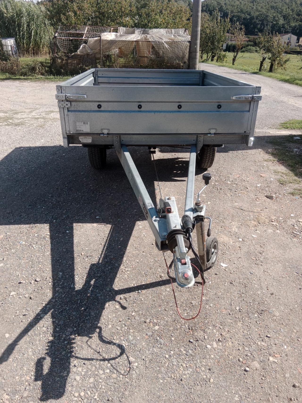 Carrello ellebi brenderup con capretta 250 x130