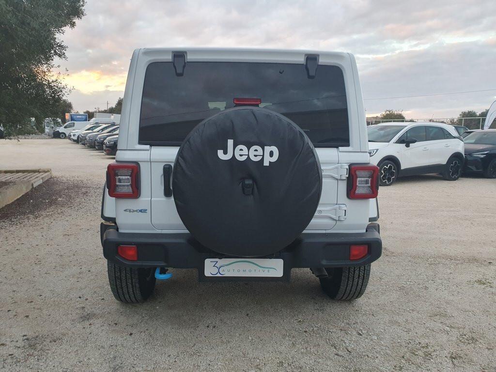 Jeep Wrangler Unlimited 2.0 PHEV 380cv ATX 4xe Sahara KM0