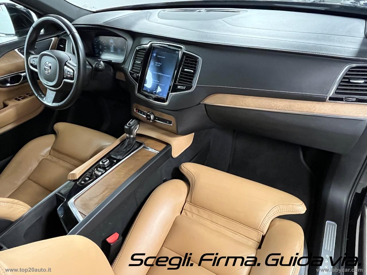 VOLVO XC90 D5 AWD Geartronic Inscription|TOTAL BLACK|PELLE TOTALE