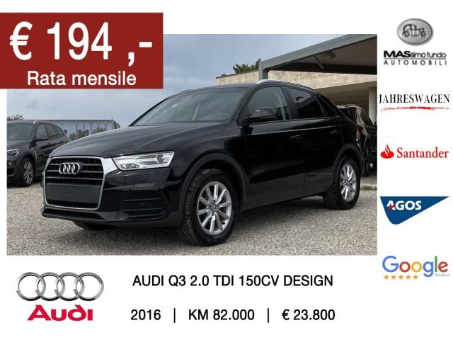 AUDI Q3 2.0 TDI 150 CV Design