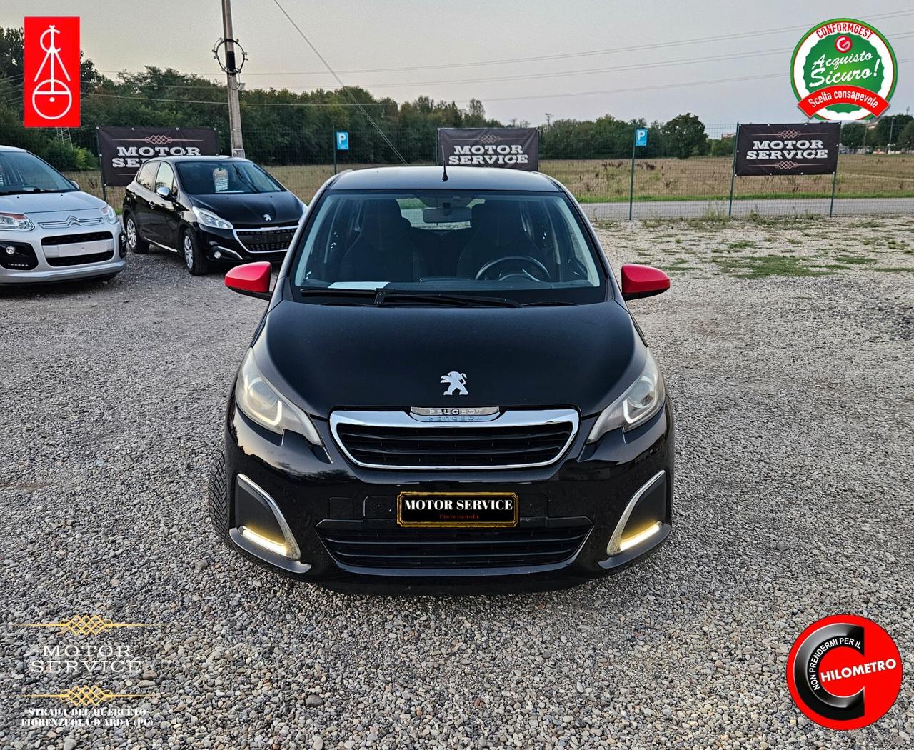 Peugeot 108 1.2 benzina 82cv 5 porte da 89€ mese