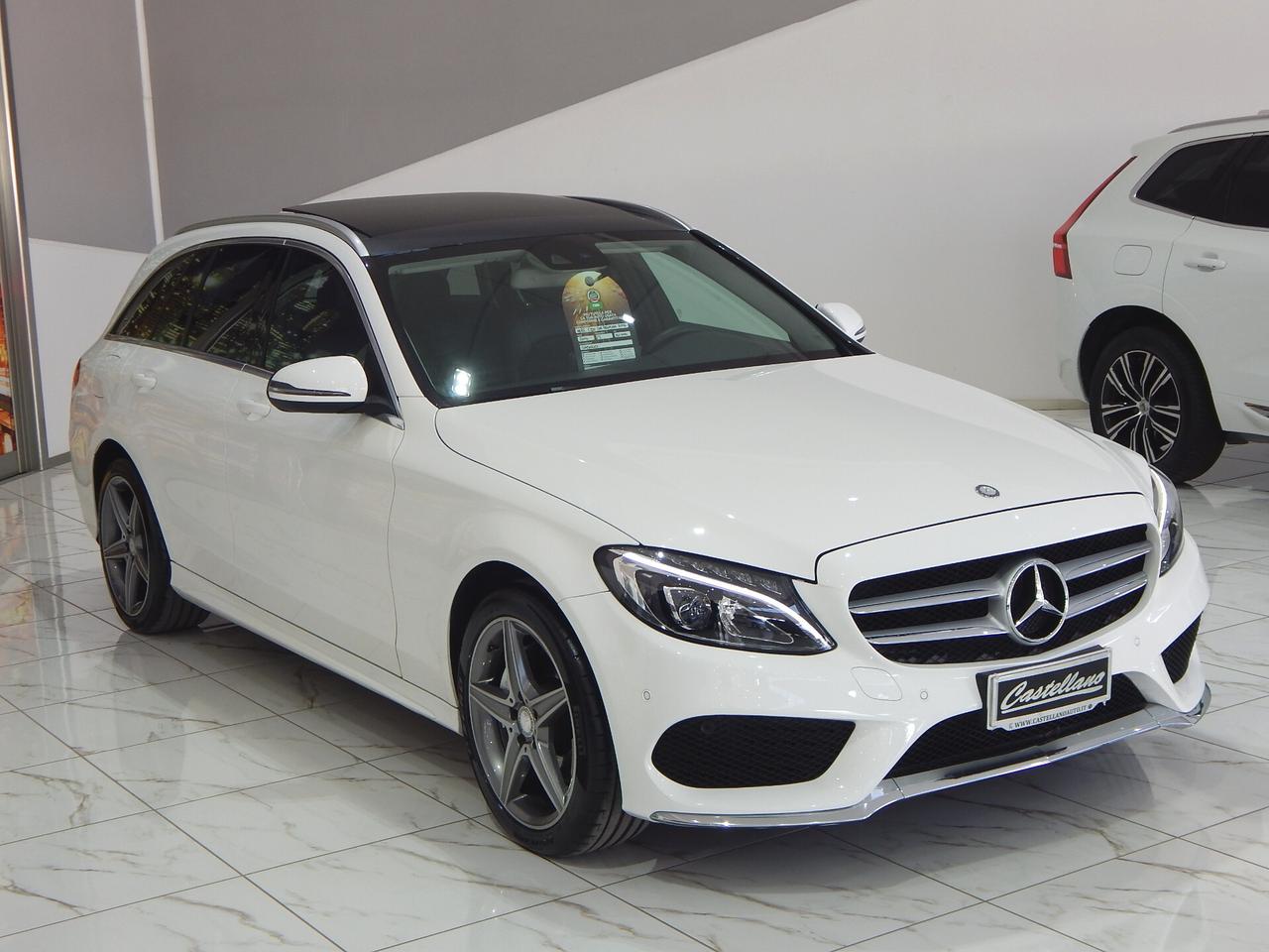 Mercedes-Benz C 220 d SW Premium Aut. TETTO-NAVI-PELLE-PARK-LED