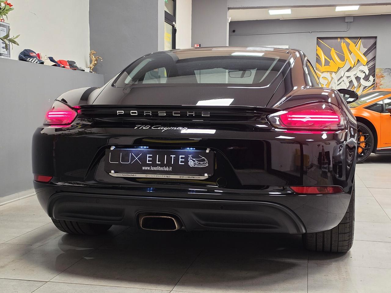 Porsche Cayman 718 (982) 2.0 300cv MANUALE _ SEDILI RISCALDATI GARANZIA 12 MESI _ INTERNI ATELIER