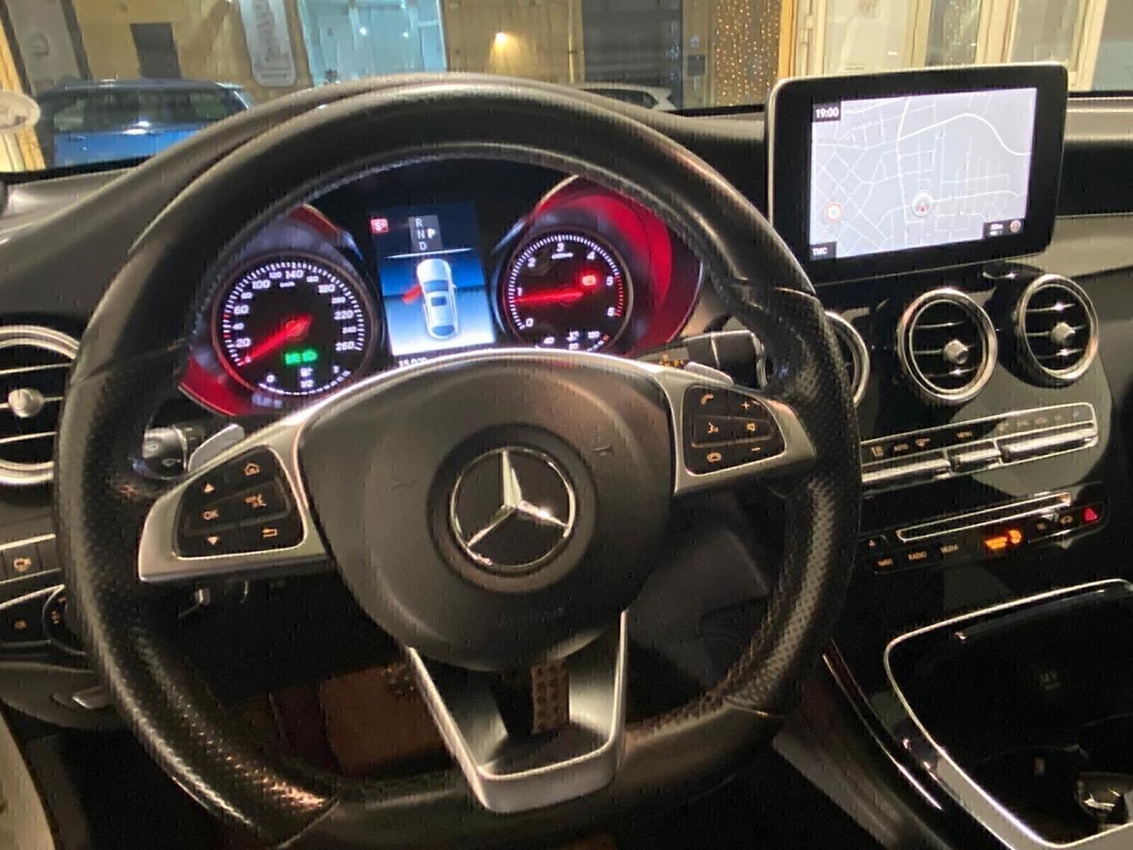 Mercedes-benz GLC 220d Coupé AMG km 208000 certificati