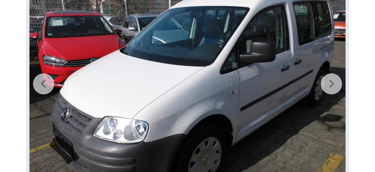 Volkswagen Caddy 1.6 5p. Life 7 posti imp: GPL