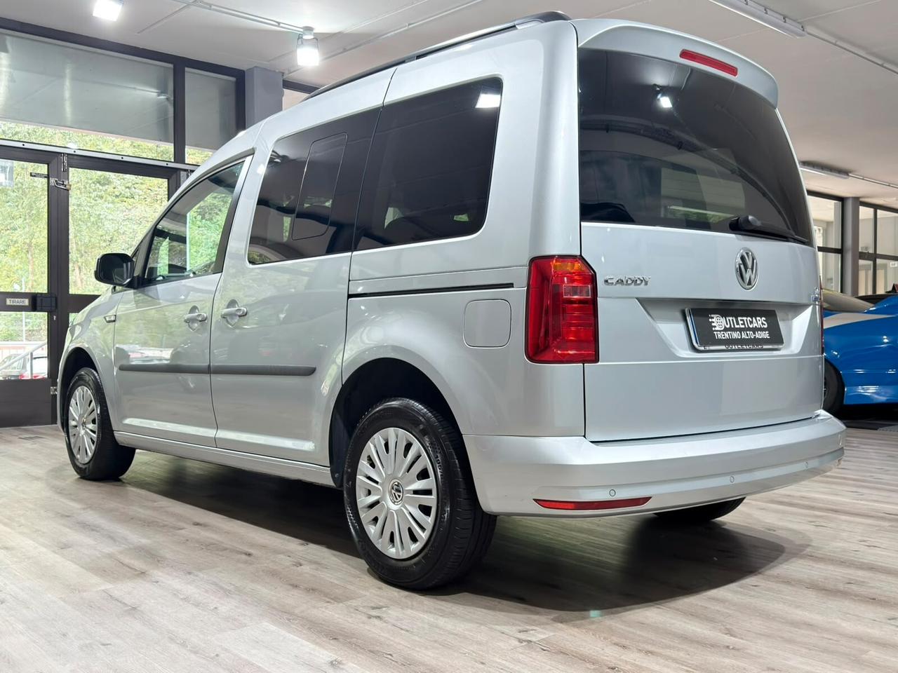 VW CADDY 1.4 TGI 110cv DSG 90.000km 1PROPRIETARIO