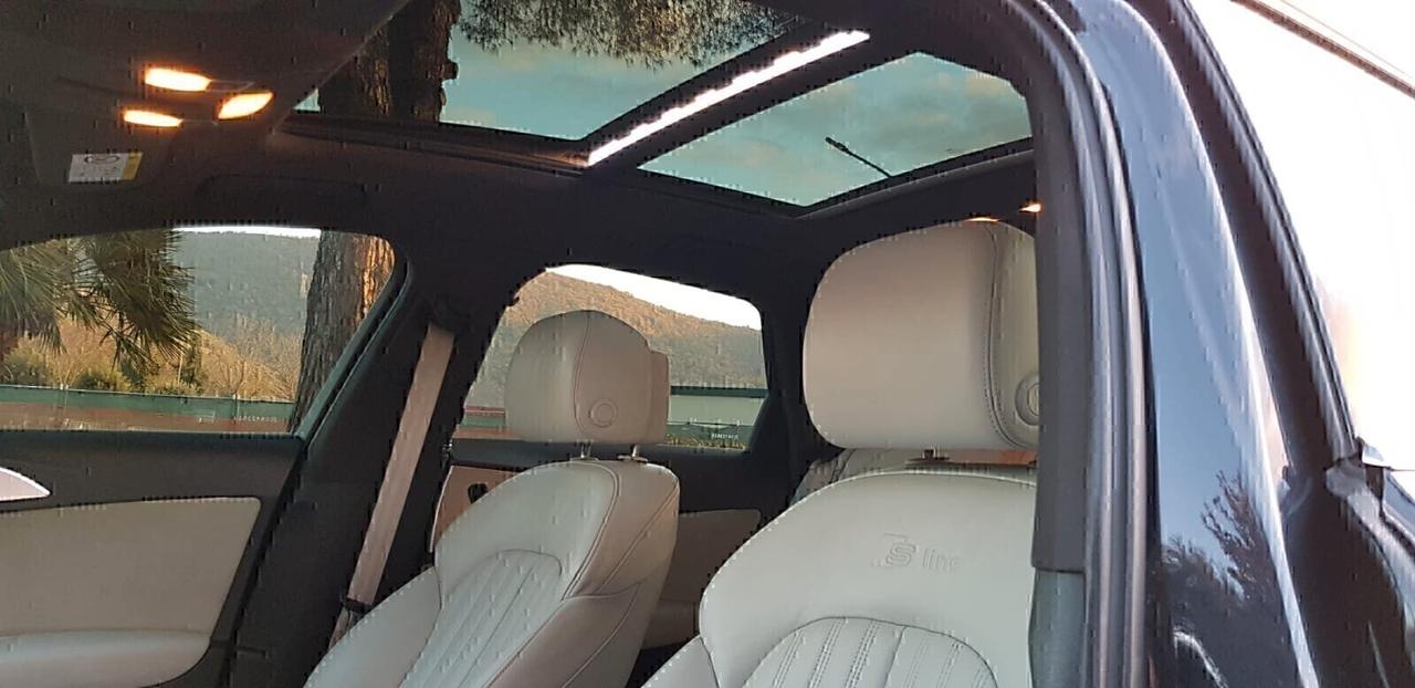 Audi A6 Avant 3.0 TDI 272 CV quattro S tronic s-line,tetto apribile,interni in pelle ghiaccio,fari led bixeno,,cerchi da 20,navigatore ,full optional