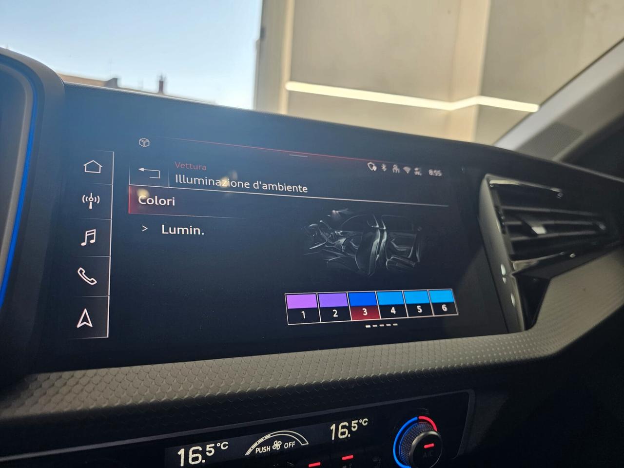 NUOVA AUDI A1 SPORTBACK S-LINE BLACK LINE 30 TFSI 116CV S-TRONIC - PACK LUCI.