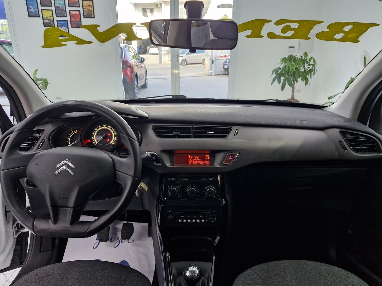 CITROEN C3 1.2 BENZINA EXCLUSIVE ANNO 2015
