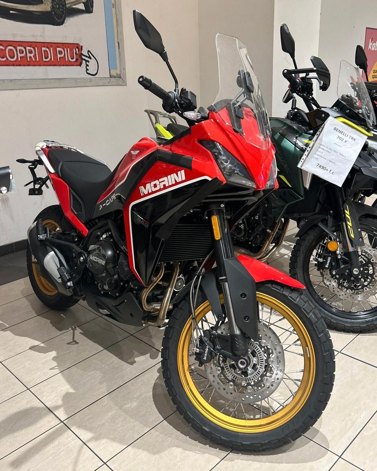 Moto Morini X-Cape 649 gold edition - SUPER PROMO -