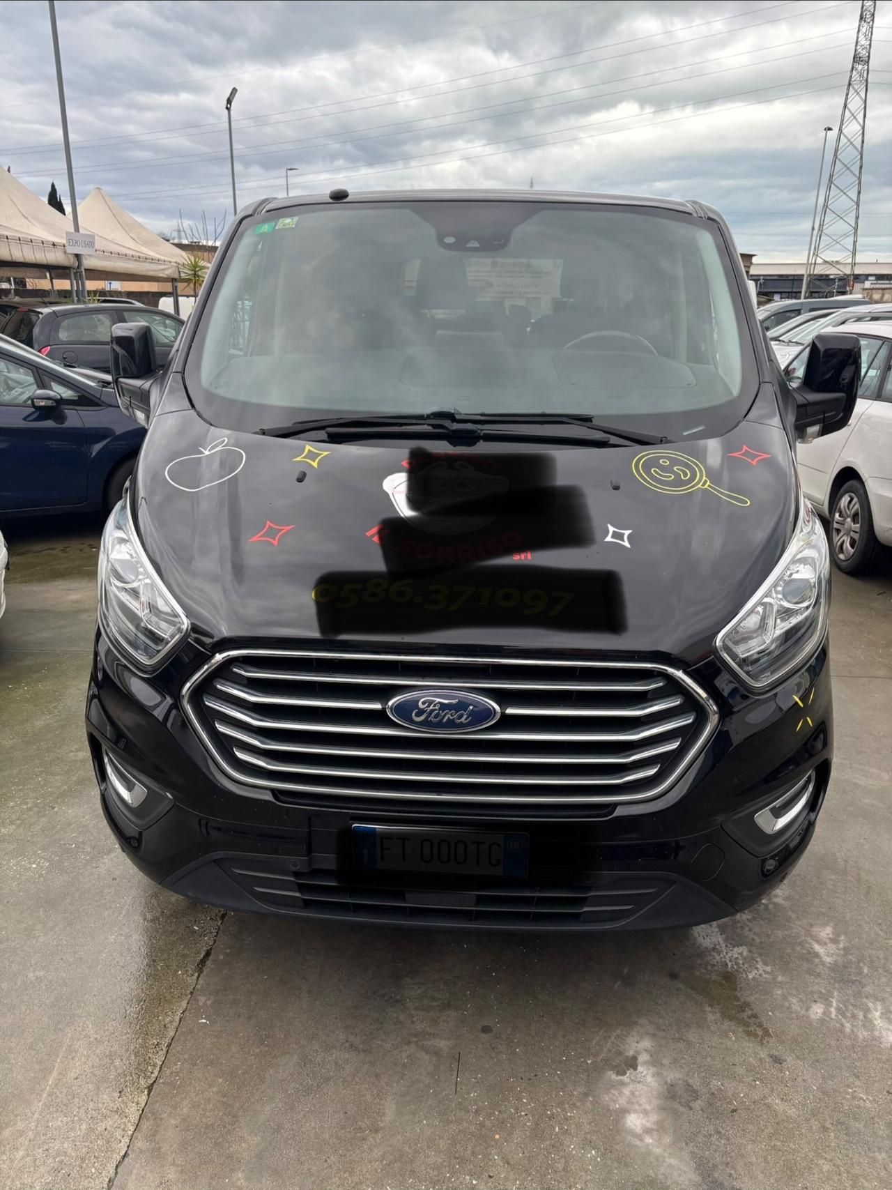 Ford Transit Connect 2.0 Furgone cambio automatico 9 posti pedana elettrica per ehndicap