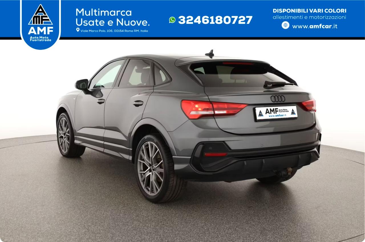 Audi Q3 Sportback 35 TDI S LINE luci ambiente