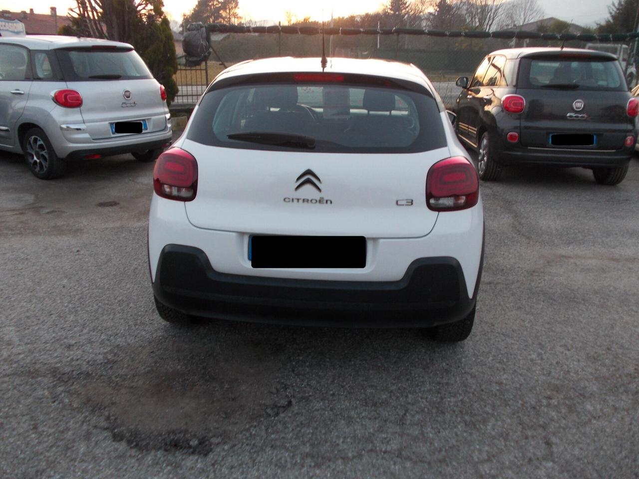 Citroen C3 PureTech 12- SOLI KM 10647 VETTURA PARI AL NUOVO