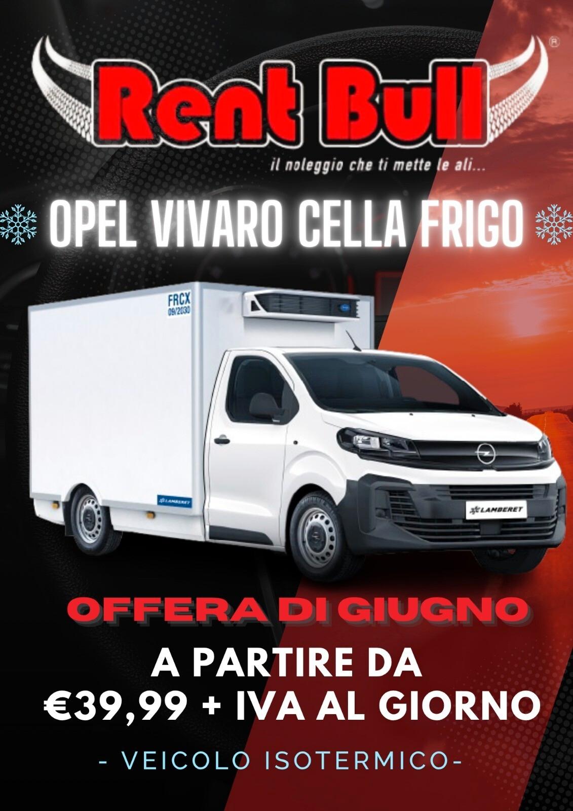 Opel Vivaro GRUPPO FRIGO E CELLA 220 V. STRADA/RETE