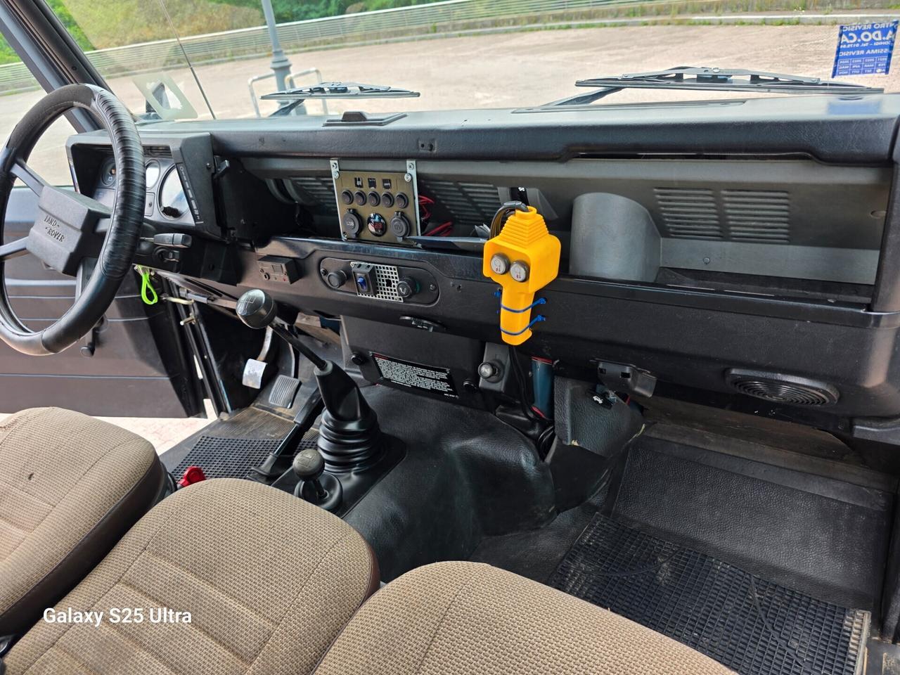 Defender 90 gancio traino vericello