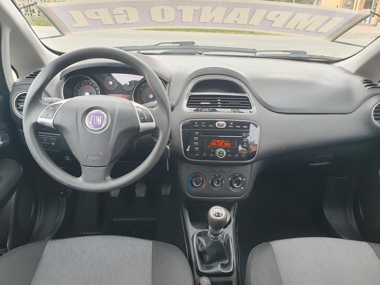 Fiat punto evo 1.2 benzina GPL Neopatent 2014
