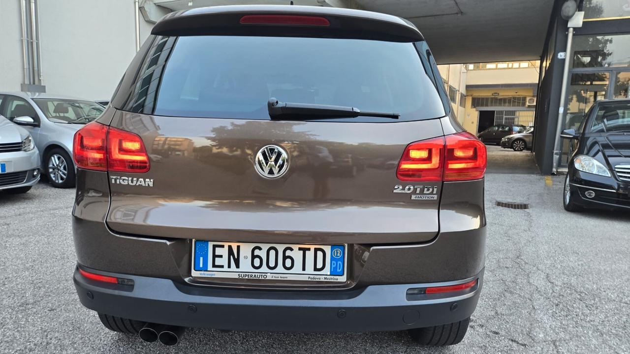 Volkswagen Tiguan 2.0 TDI 140 CV 4MOTION Gancio Traino