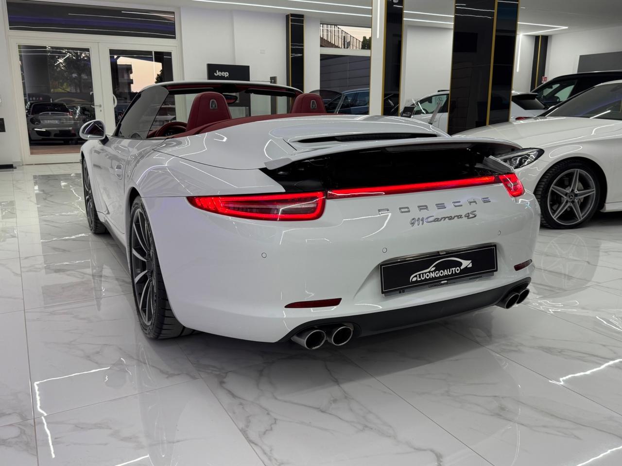 Porsche 911 3.8 Carrera 4S Cabriolet Rosso Cartier