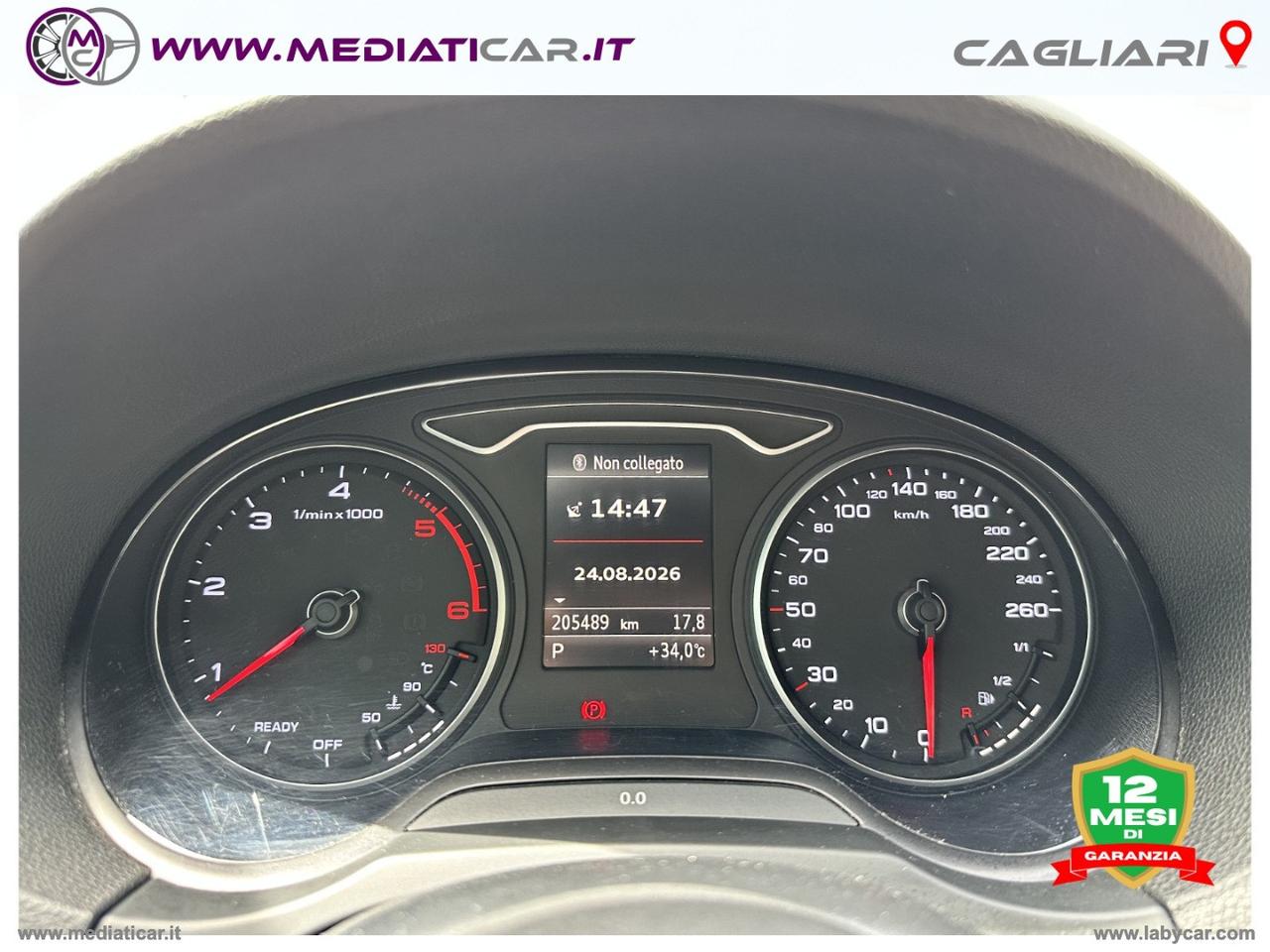 AUDI A3 SPB 1.6 TDI S tronic Sport