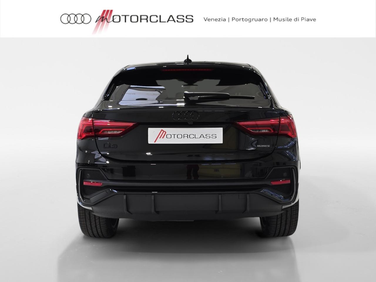 Audi Q3 sportback 40 2.0 tdi 193cv identity black quattro s tronic