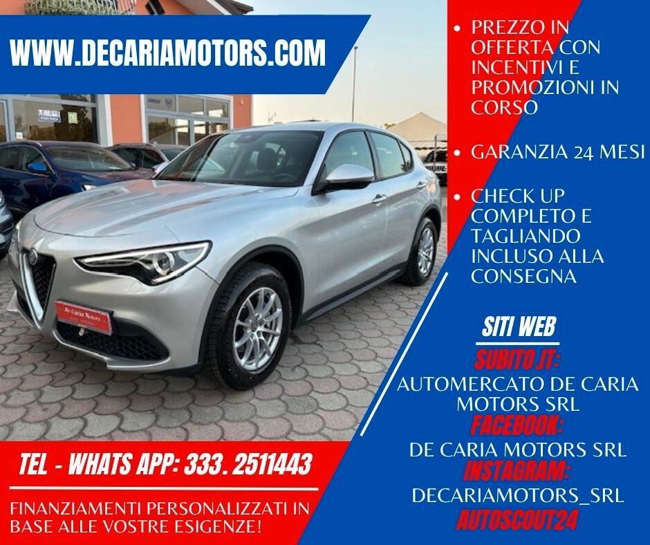 AlfaRomeo Stelvio Q4 2.2 Turbodiesel 190CV AT8 Business - 2020