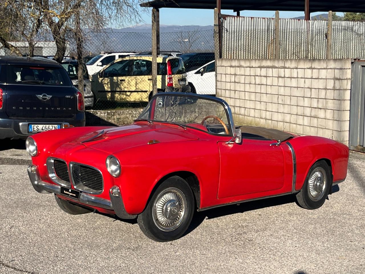 Fiat 1100 TV spider convertibile FUORISERIE Vetture speciali