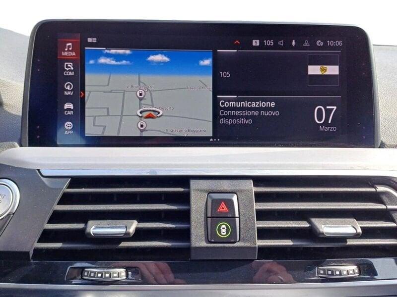 BMW X3 xDrive20d 190 CV Automatica NAVI LED xLine