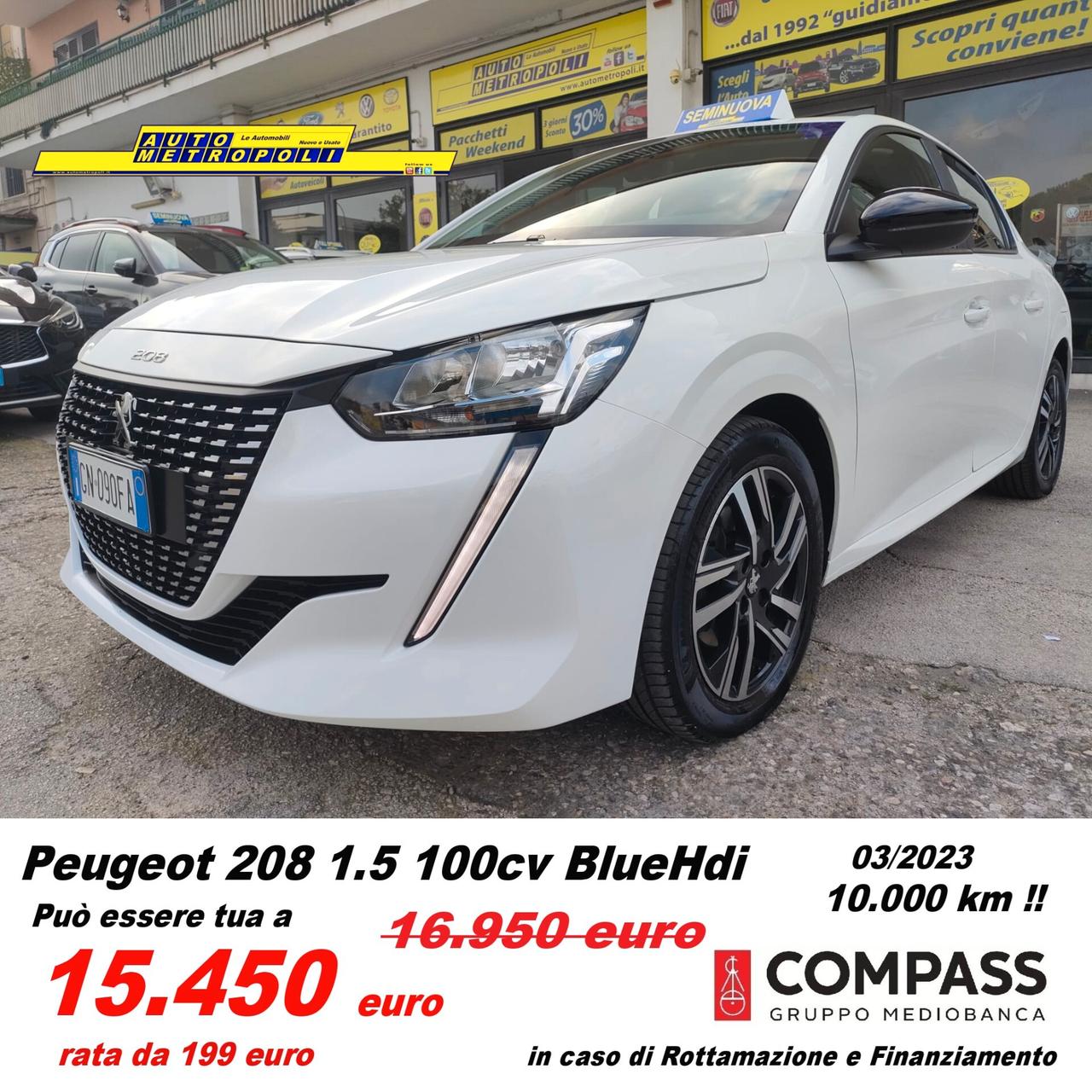 Peugeot 208 1.5 100cv BlueHDi S&S Active Pack