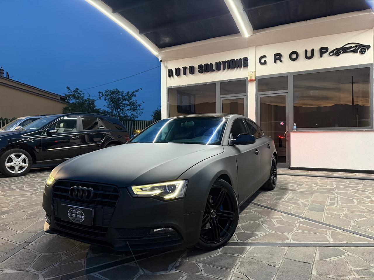 Audi A5 Sportback 2.0 tdi 150cv multitronic Nero Opaco