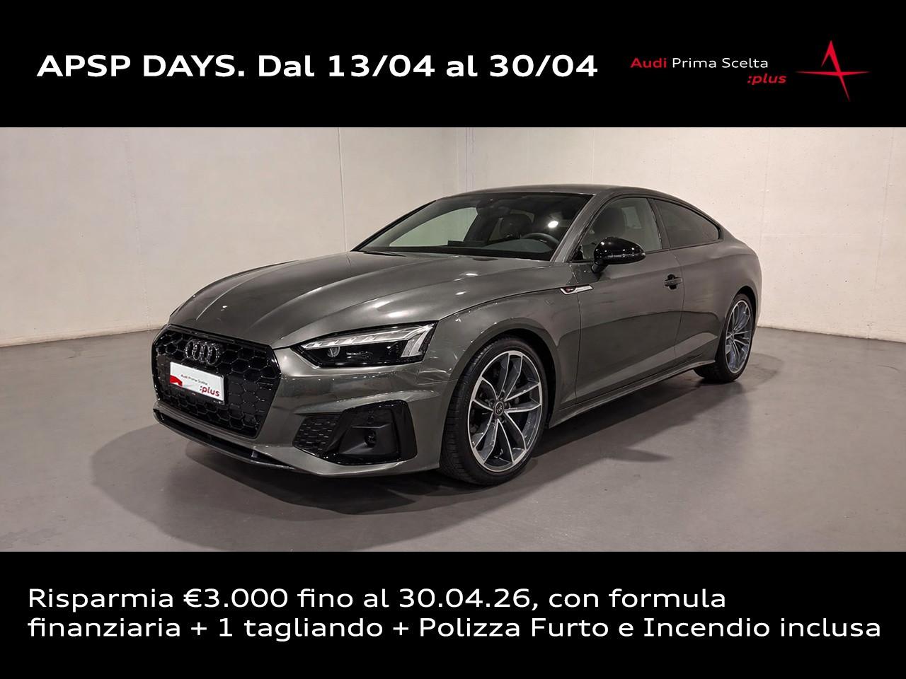 AUDI A5 COUPE' 40 TFSI MHEV QUATTRO S TRONIC S-LINE