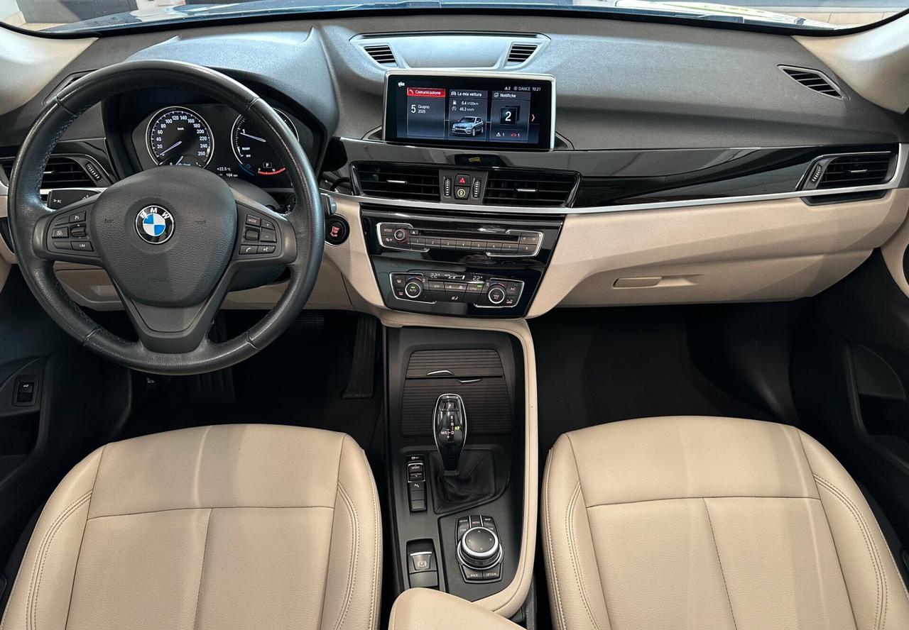 BMW X1 18D ADVANTAGE SDRIVE AUTO *TETTO*LED*PELLE*