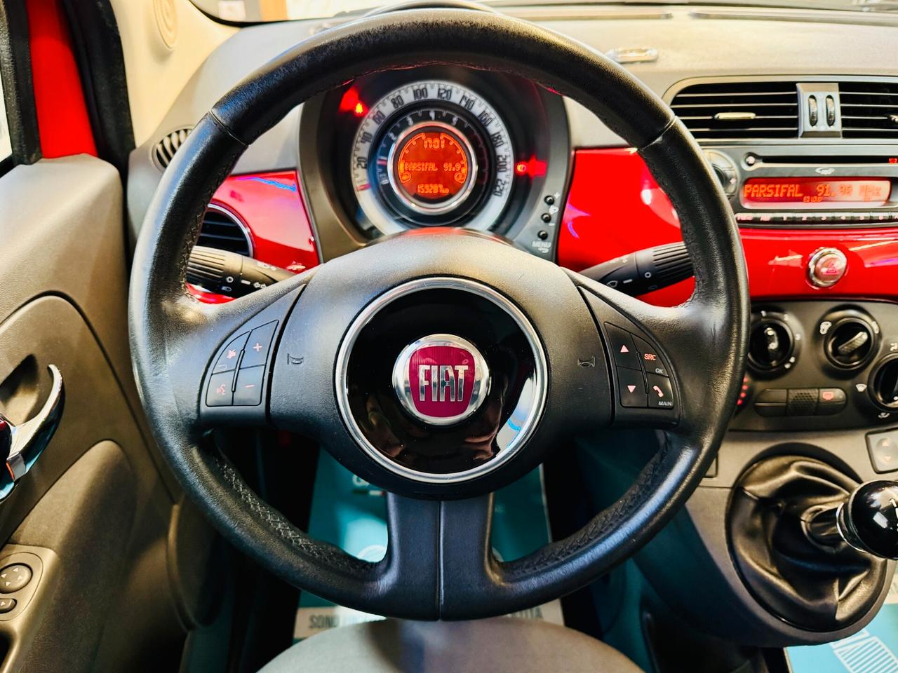 Fiat 500 Lounge 1.2 Benz 69Cv Sensori Parc. / Comandi al volante