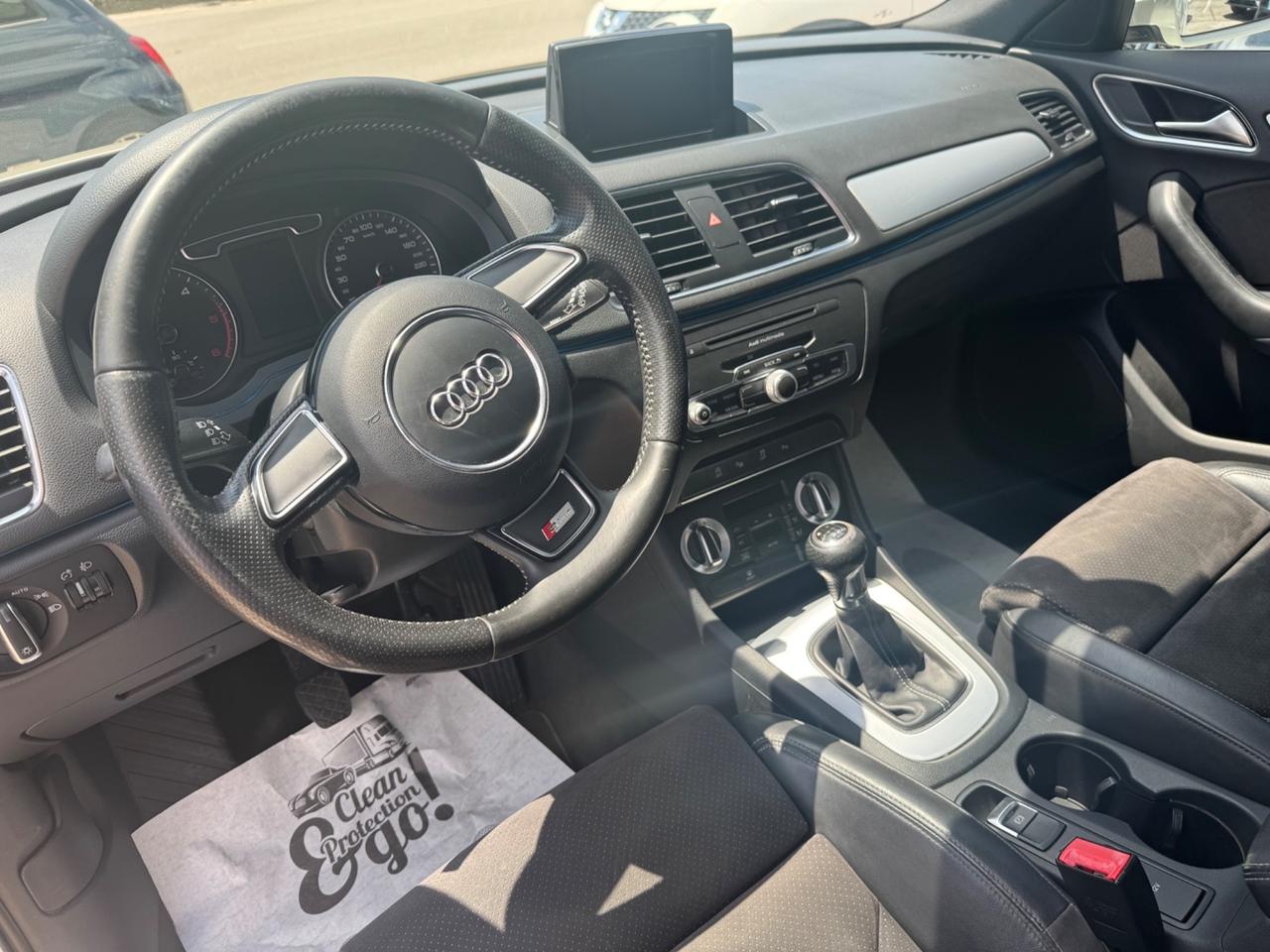 Audi Q3 2.0 tdi sline interno esterno tetto garanzia